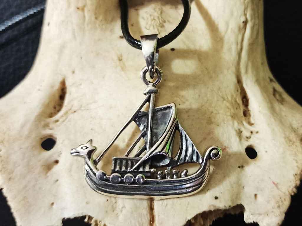 Silber 925 - Wikingerschiff